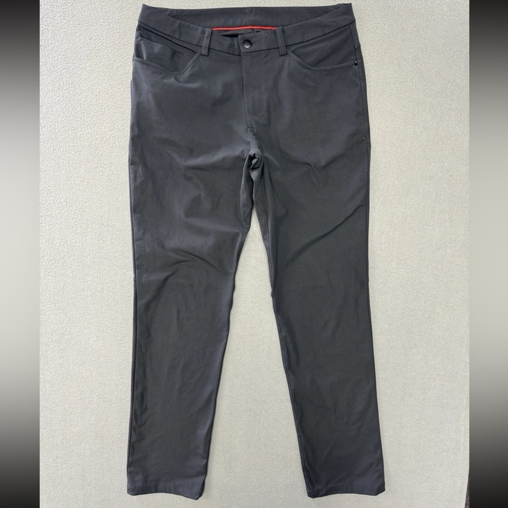 Lululemon Chino Pants ABC 32x33 Men’s Gray Stretch Comfort
